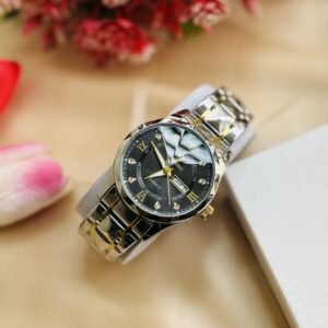 ডার্ক গ্রে ডায়াল, সিলভার-গোল্ড