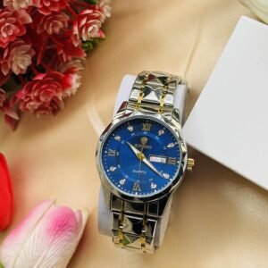 “রয়্যাল blue ডায়াল, সিলভার-গোল্ড