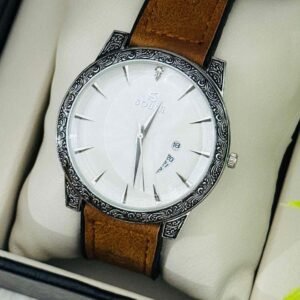 Sober-brown leather